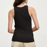 Cruz Modal Rib Tank - Black