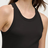 Cruz Modal Rib Tank - Black