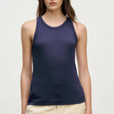 Cruz Modal Rib Tank - Navy