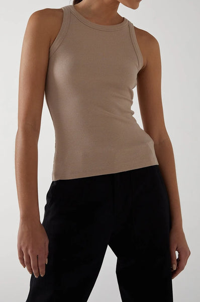 Cruz Modal Rib Tank- Nude