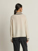 Tommie Mock Neck Sweater - Snowflake