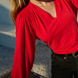 Twyla Long Sleeve - Tango