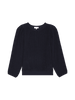 Etta Lace Popover - Jet Black