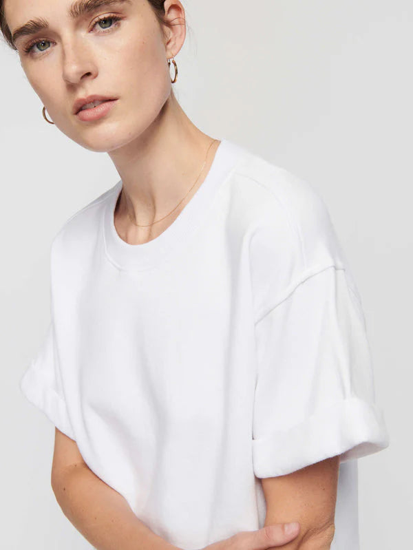 Bane Sweatshirt Tee - White
