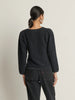 Etta Lace Popover - Jet Black