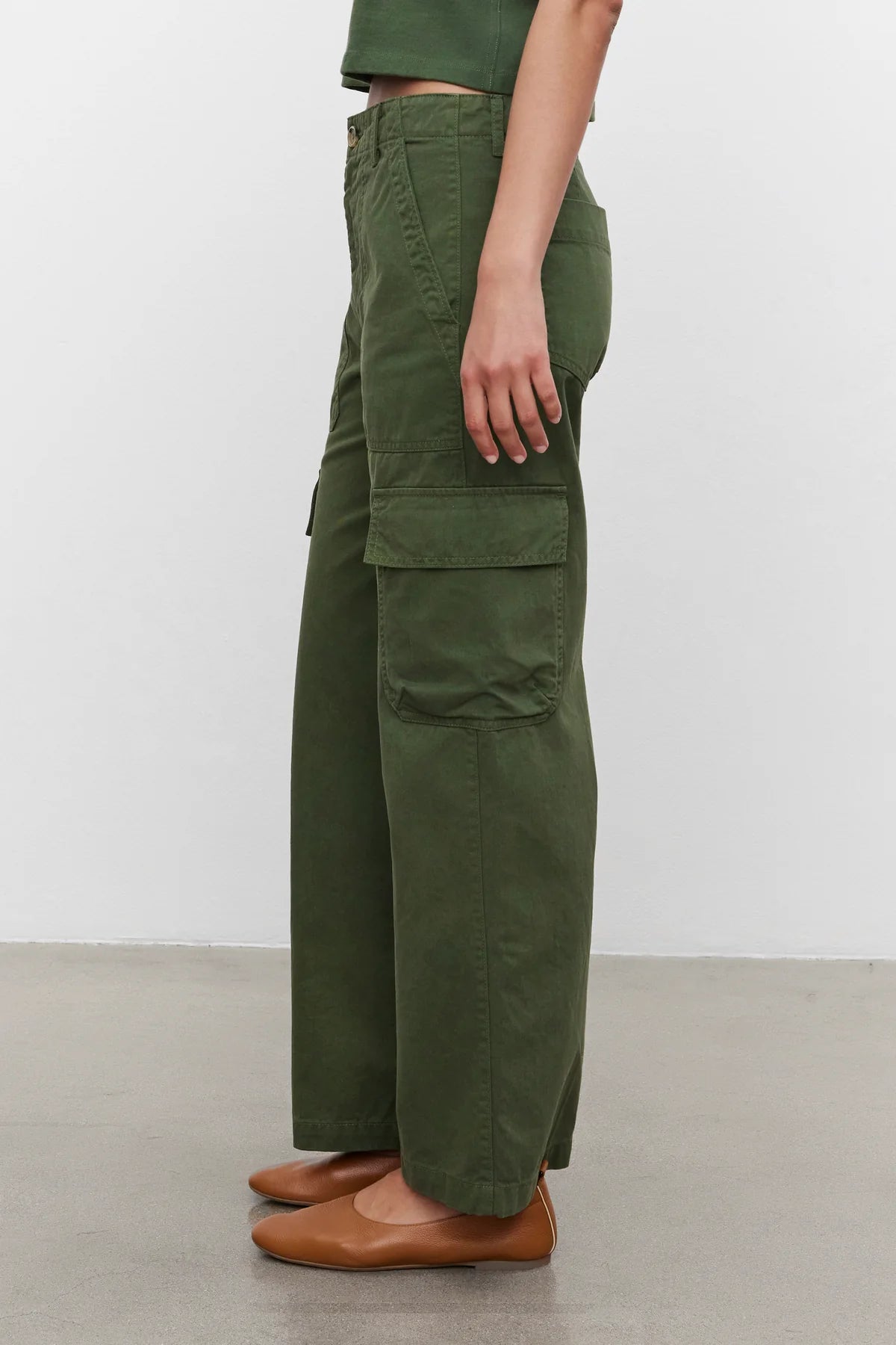 Makayla Cargo Pant - Olive