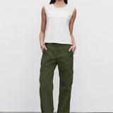 Makayla Cargo Pant - Olive