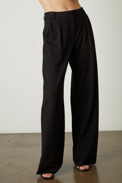 Leona - Ponti Trouser - Black