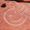 Poolside Smiley Terry Bathrobe- Terra Cotta