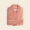 Poolside Smiley Terry Bathrobe- Terra Cotta