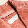 Poolside Smiley Terry Bathrobe- Terra Cotta