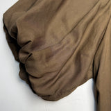 Sherry Chocolate Puff Sleeve - Brown