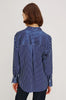 Dorian Silk Shirt - Twilight Stripe