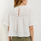 Daisy Top - White