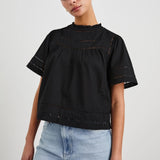 Daisy Shirt- Black