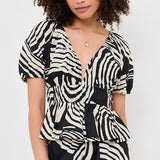 Argenta Top - Onyx Waves