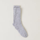 Heathered Socks - Oyster/White