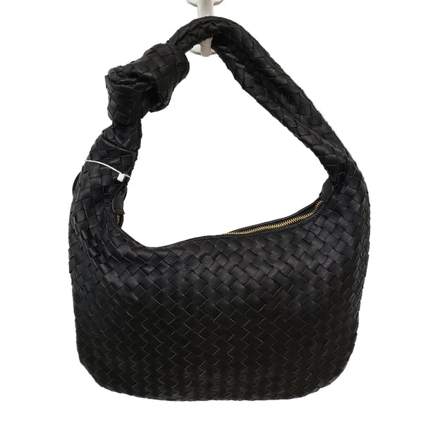 Zar Woven Handbag - Black