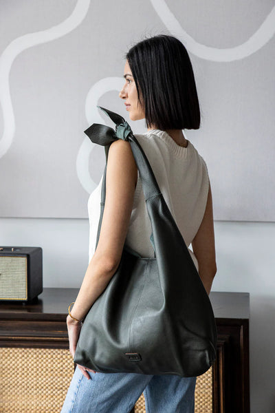 Knot Tote - Hunter Green