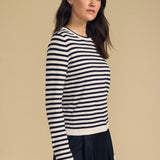 Roxy Lux Cotton Cashmere Top - Navy