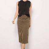 Triple Threat Skirt - Burnt Olive
