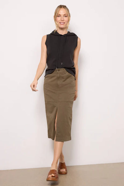 Triple Threat Skirt - Burnt Olive
