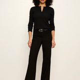 Marine Ponte Pant - Black
