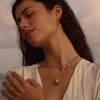 Guiding Spirit Labradorite Feather Locket