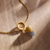 Guiding Spirit Labradorite Feather Locket