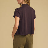 Savi Cotton Slub Top - Mole