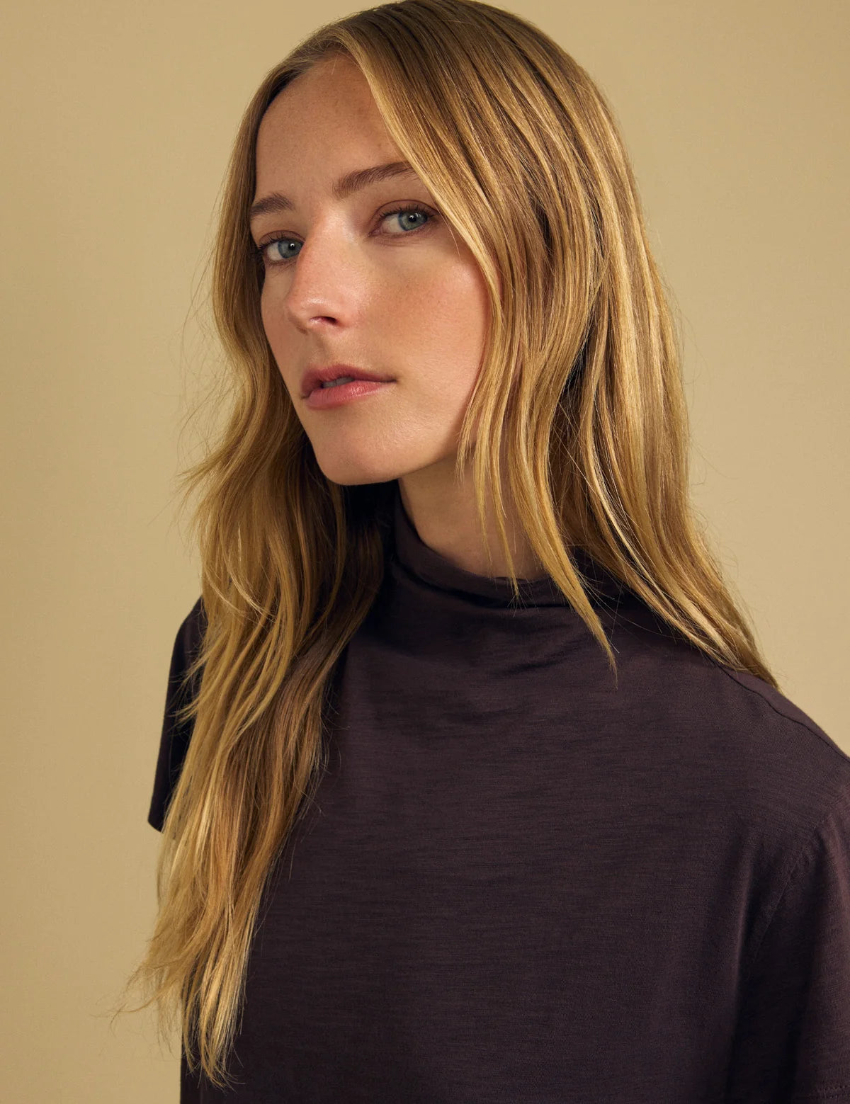 Savi Cotton Slub Top - Mole