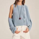 Seretta Sweater Tank - Steam