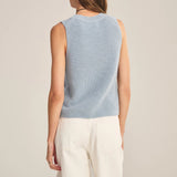 Seretta Sweater Tank - Steam