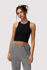 Tori Rib Tank - Black