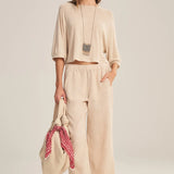 Lola Linen Pant - Sand Castle