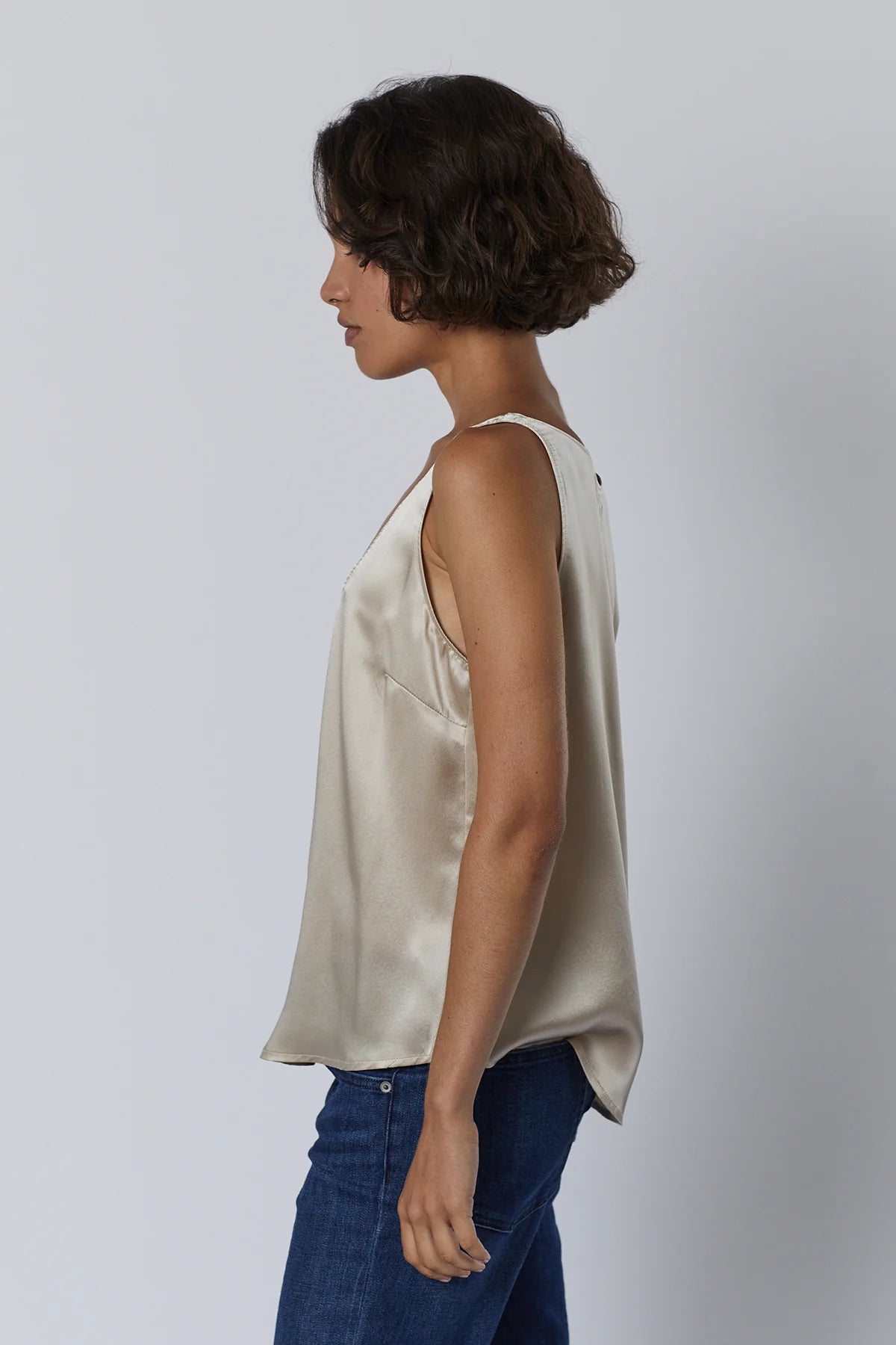Nolita Silk Charmeuse Tank