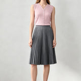 Suzanne Silk Vest - Pink