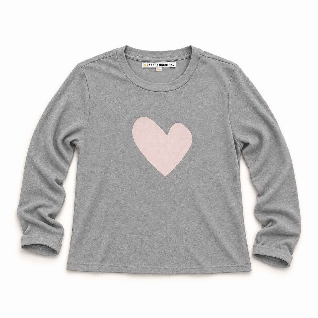 Long Sleeve Suke Tee - Heather Grey