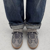 TB. 490 Club Suede Leather Sneakers - Dark Grey