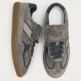 TB. 490 Club Suede Leather Sneakers - Dark Grey