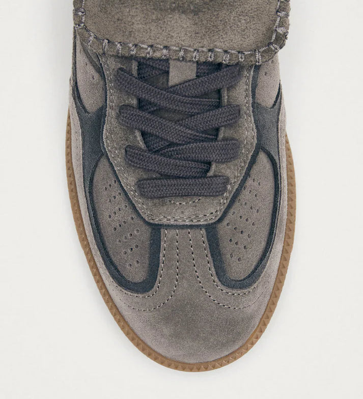TB. 490 Club Suede Leather Sneakers - Dark Grey