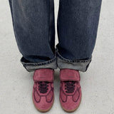 TB. 490 Club Suede Leather Sneakers - Raspberry