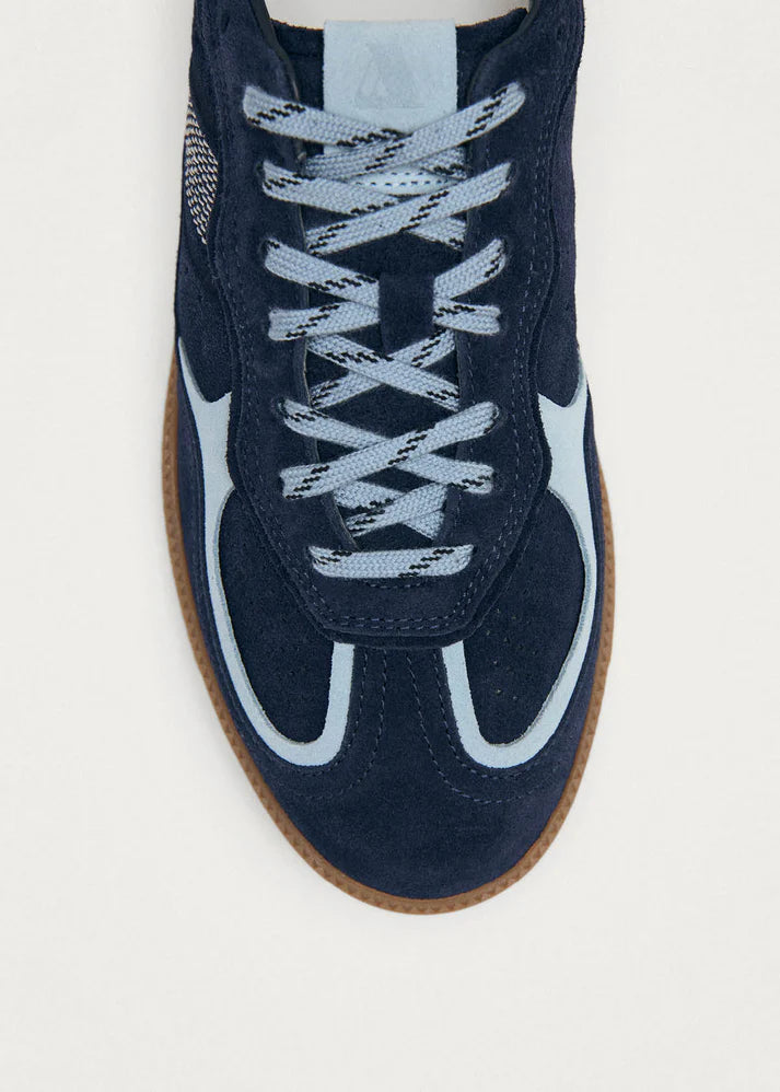 TB. 490 Rife Leather Sneakers - Blue Tones