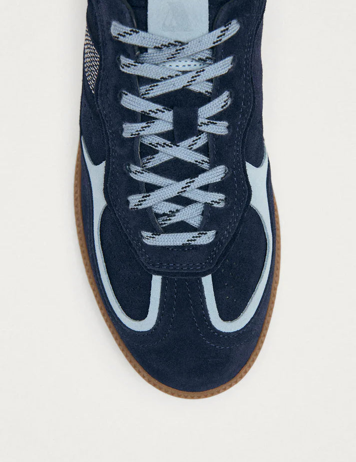 TB. 490 Rife Leather Sneakers - Blue Tones
