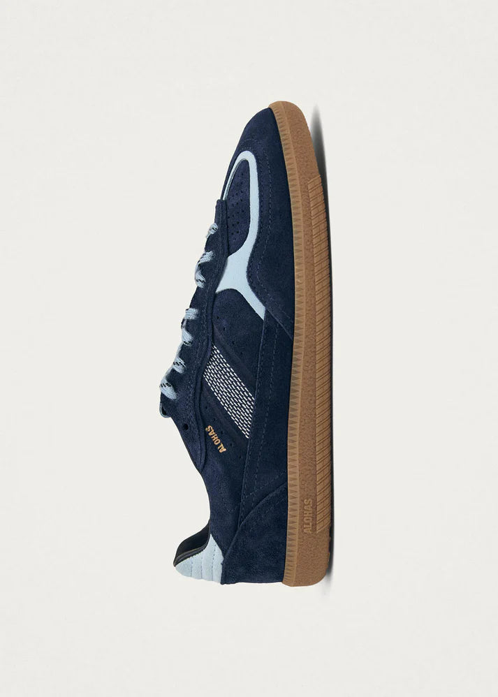 TB. 490 Rife Leather Sneakers - Blue Tones