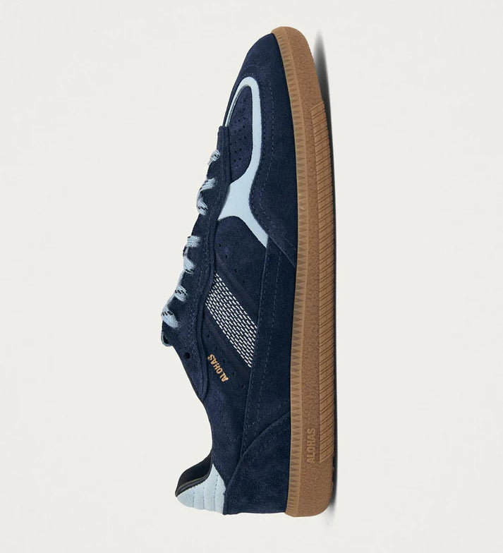 TB. 490 Rife Leather Sneakers - Blue Tones