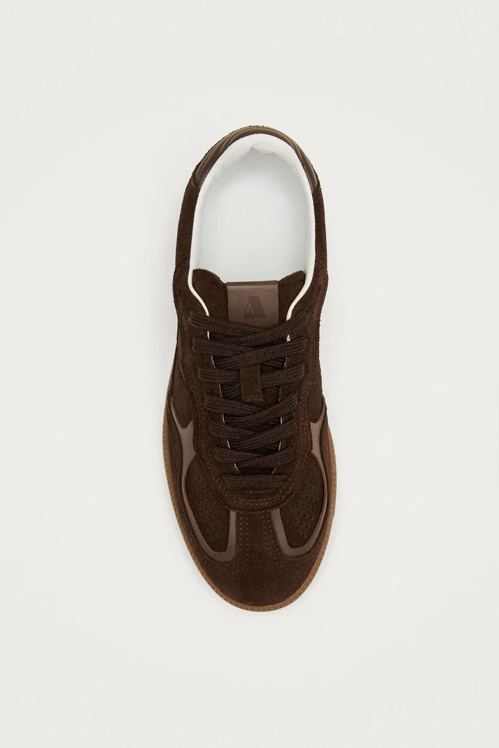 TB. 490 Rife Leather Sneakers - Chocolate Brown