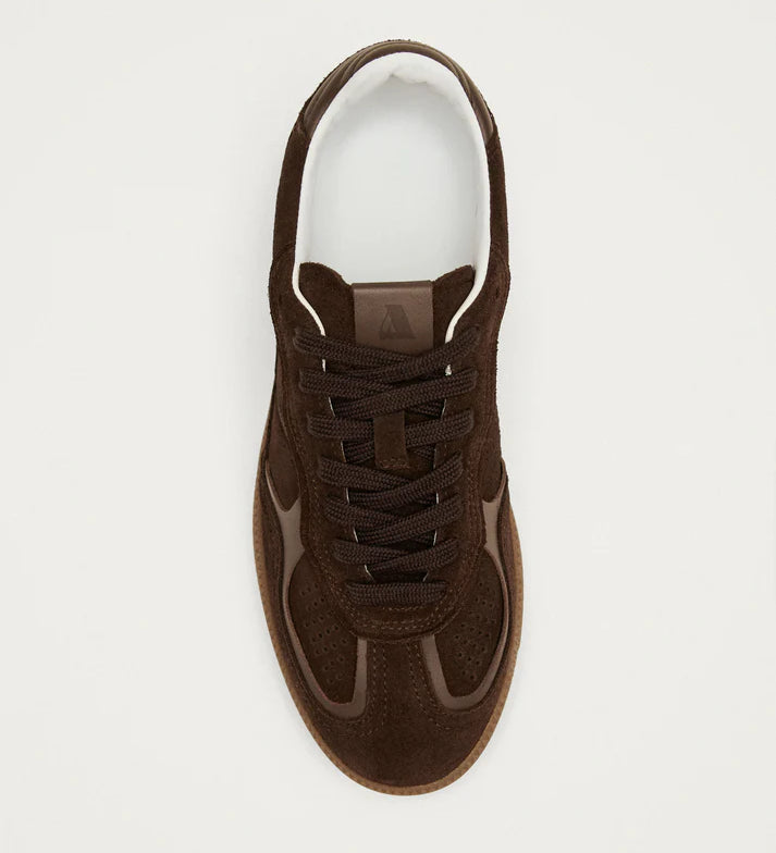 TB. 490 Rife Leather Sneakers - Chocolate Brown