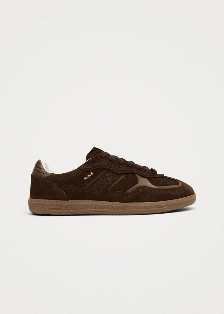 TB. 490 Rife Leather Sneakers - Chocolate Brown