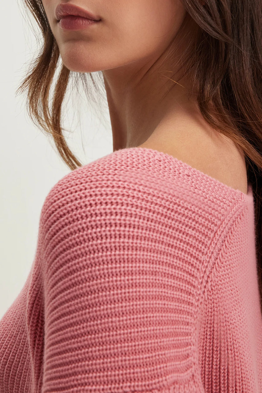 Nepal Sweater- Rose
